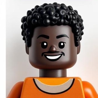 Lego portrait 7