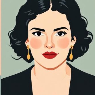 Retro portrait 8