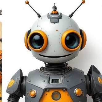 Robot portrait 8