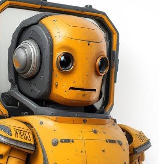 Robot portrait 9